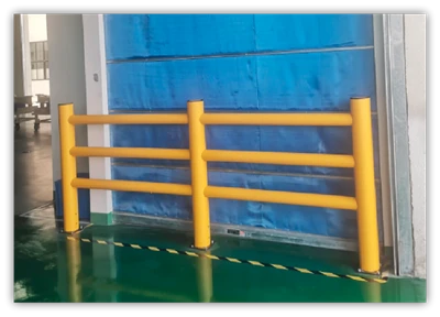Bariera dla pieszych do plastikowych barier ochronnych w magazynach